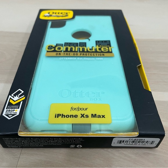 NWT Otterbox Phone Case Commuter On The Go Teal iPhone XS Max. Phone Cover - Picture 2 of 4